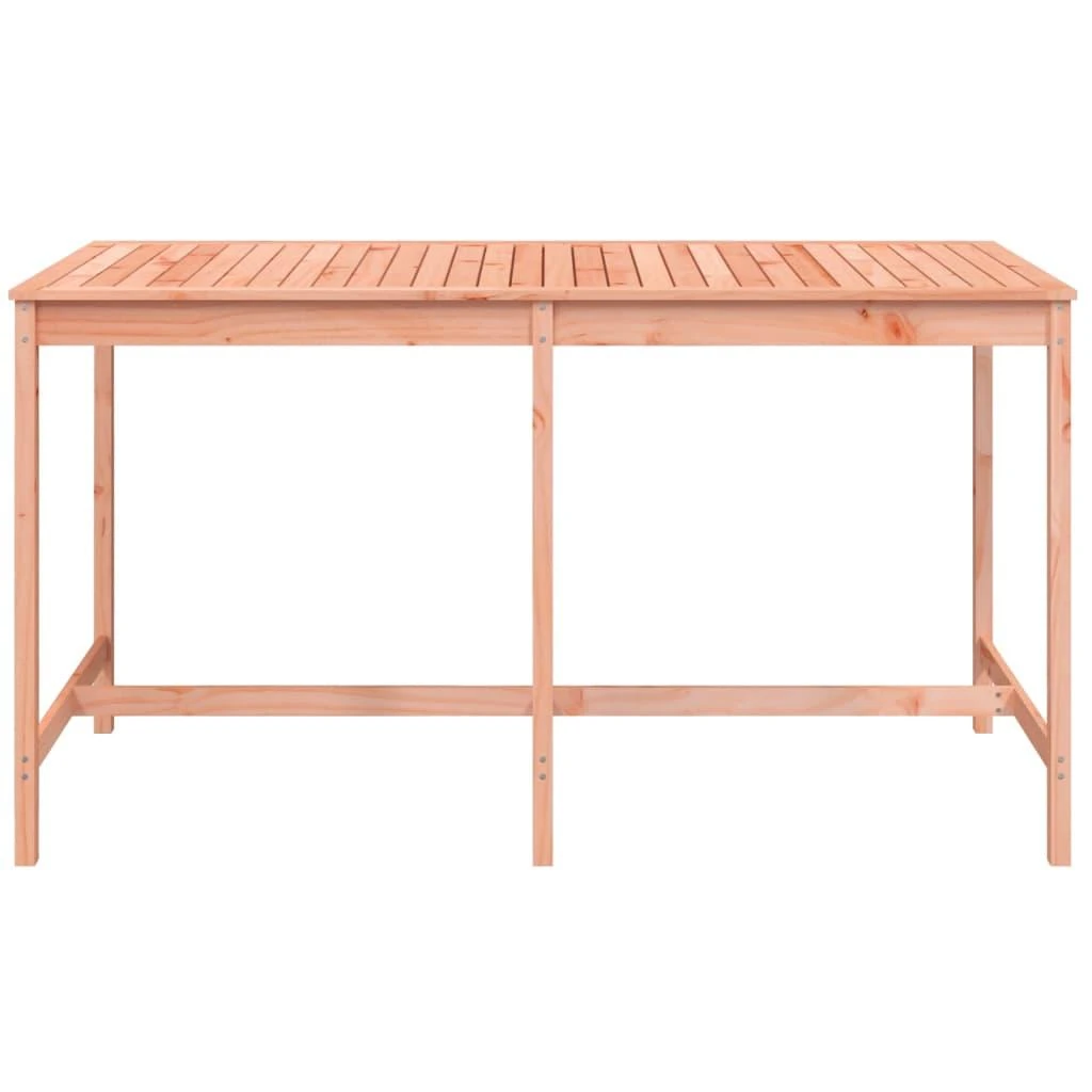 Sodo stalas, 203,5x90x110cm, duoglas eglės medienos masyvas