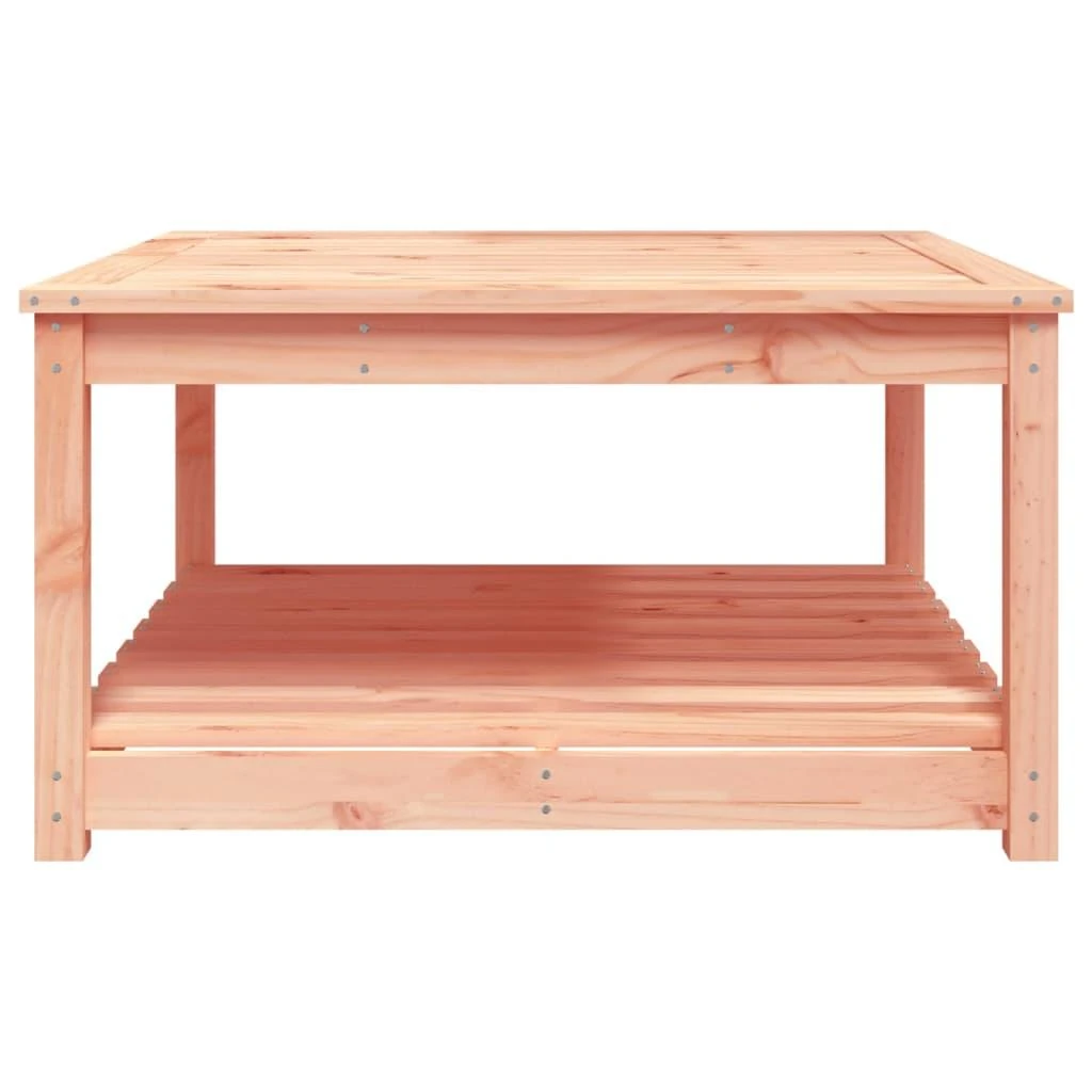 Sodo stalas, 82,5x82,5x45cm, duoglas eglės medienos masyvas