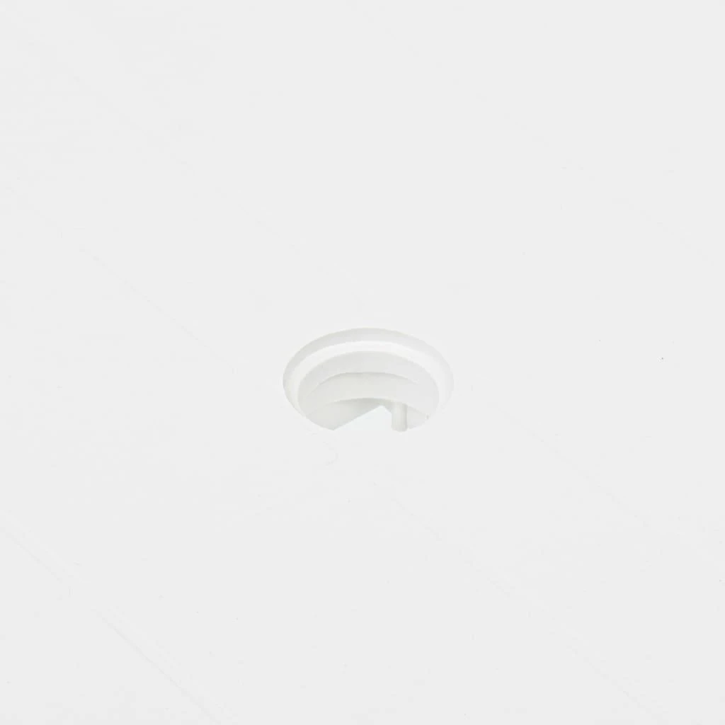 Sodo stalas, baltos spalvos, 80x75x72cm, plastikas