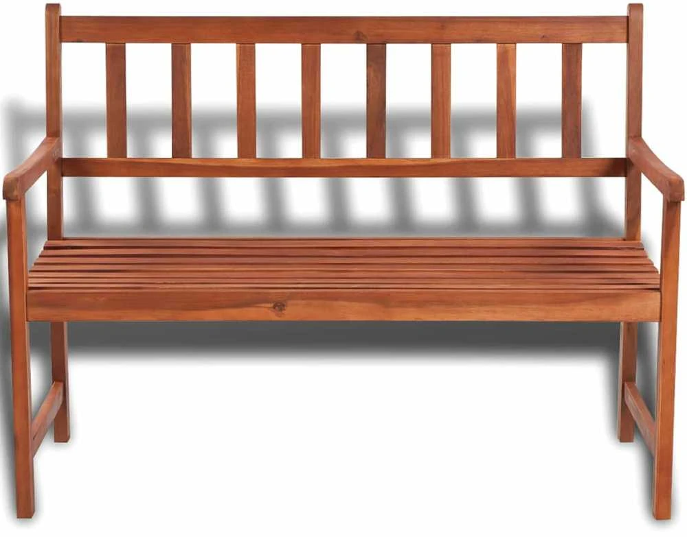 Sodo suoliukas, 120 cm, akacijos medienos masyvas