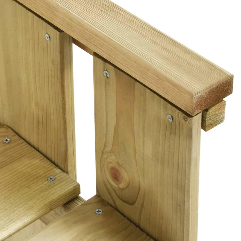 Sodo suoliukas, 121cm, impregnuota pušies mediena