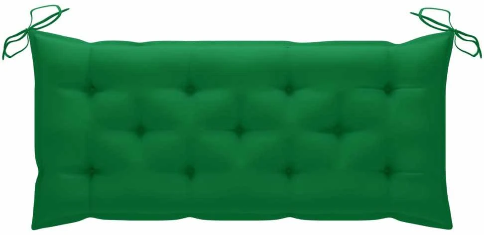Sodo suoliukas su pagalvėle, 120cm, akacijos medienos masyvas