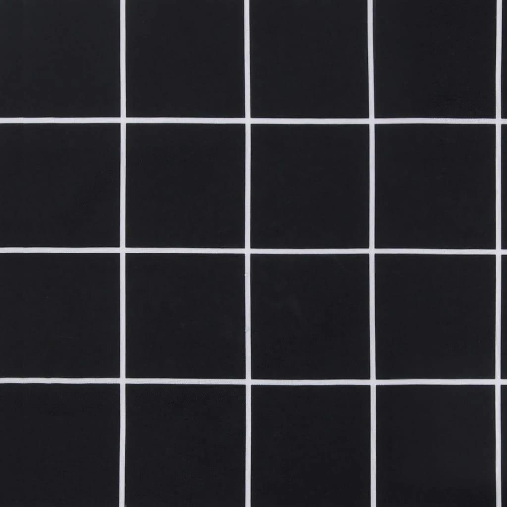 Sodo suoliuko pagalvėlė, 150x50x3cm, audinys, juodi langeliai