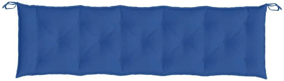Sodo suoliuko pagalvėlė, karališka mėlyna, 180x50x7cm, audinys