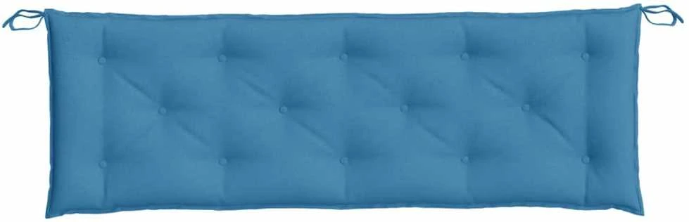 Sodo suoliuko pagalvėlė, mėlynos mišinys, 150x50x7cm, audinys