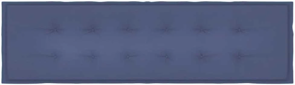 Sodo suoliuko pagalvėlė, tamsiai mėlyna, 180x50x3cm, audinys
