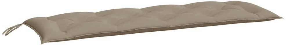 Sodo suoliuko pagalvėlė, taupe spalvos, 150x50x7cm, audinys