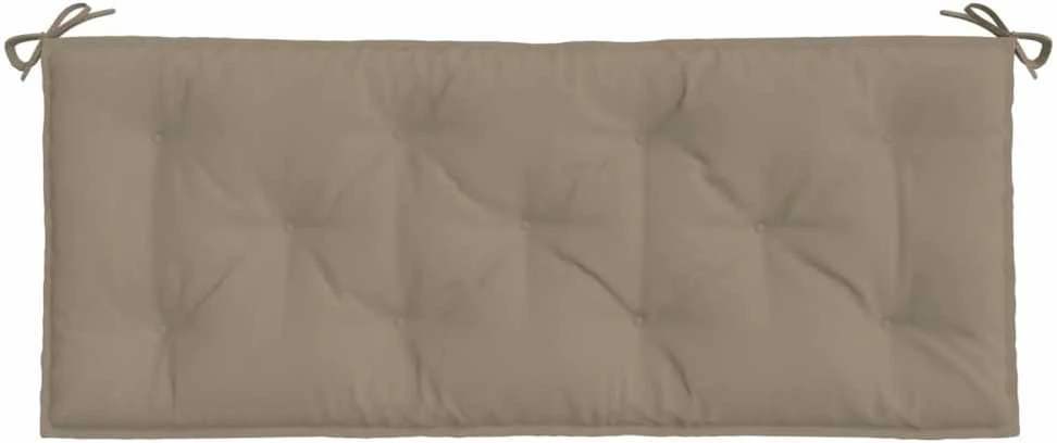 Sodo suoliuko pagalvėlė, taupe spalvos, 120x50x7cm, audinys