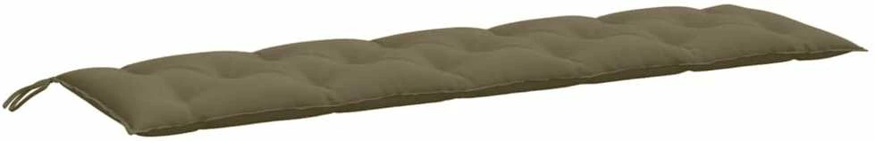Sodo suoliuko pagalvėlės, 2vnt., taupe, 180x50x7cm, audinys