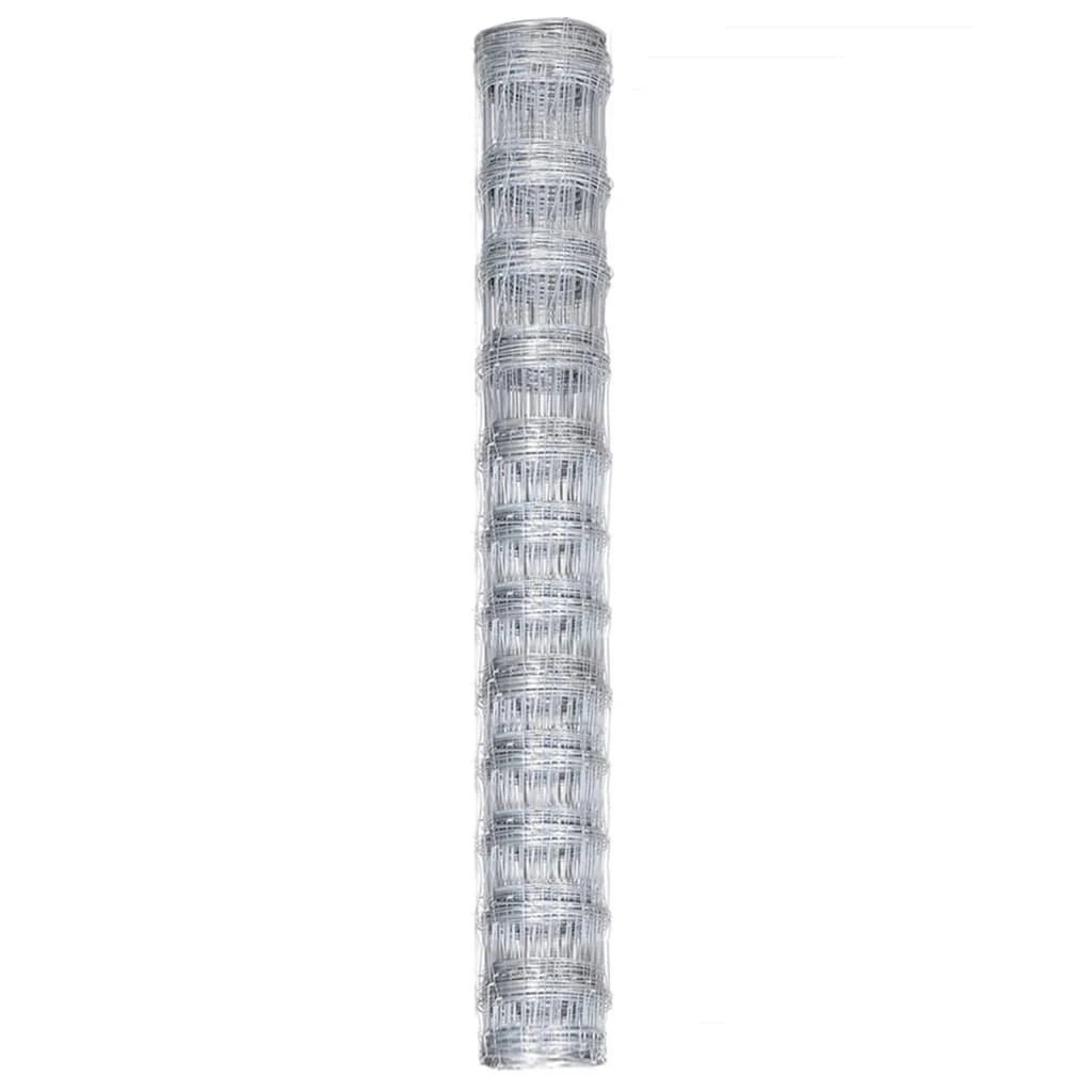 Sodo tvora, sidabrinės spalvos, 50x1,25m, galvanizuotas plienas