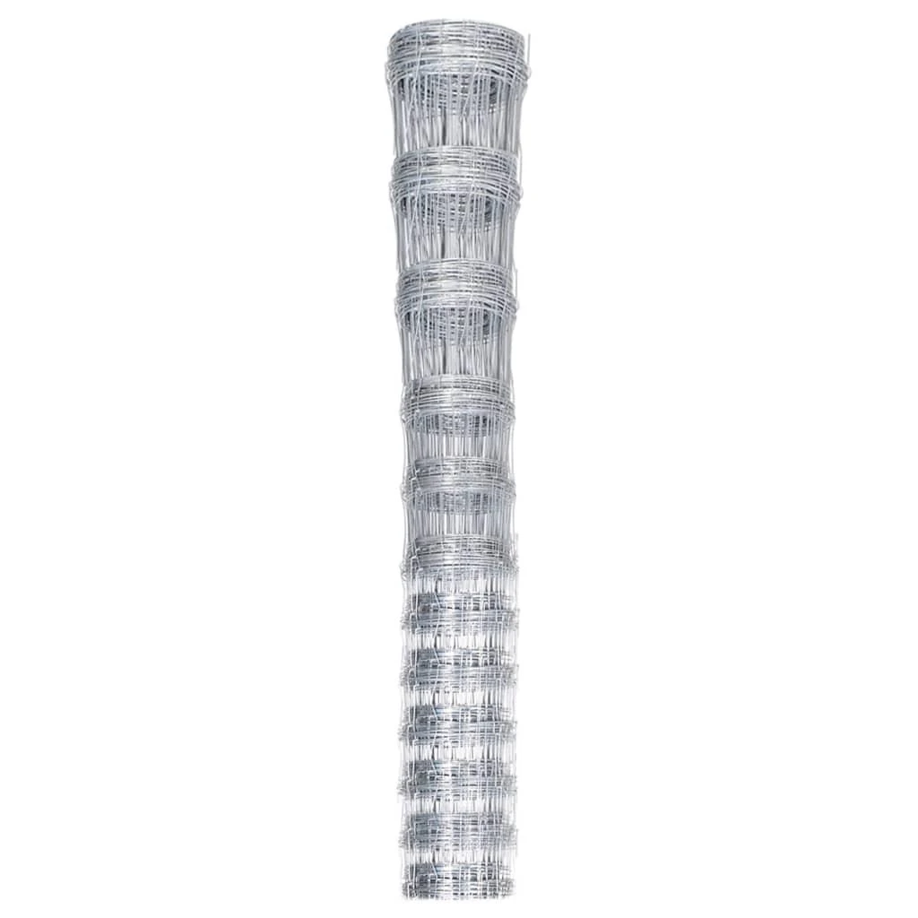 Sodo tvora, sidabrinės spalvos, 50x1,6m, galvanizuotas plienas