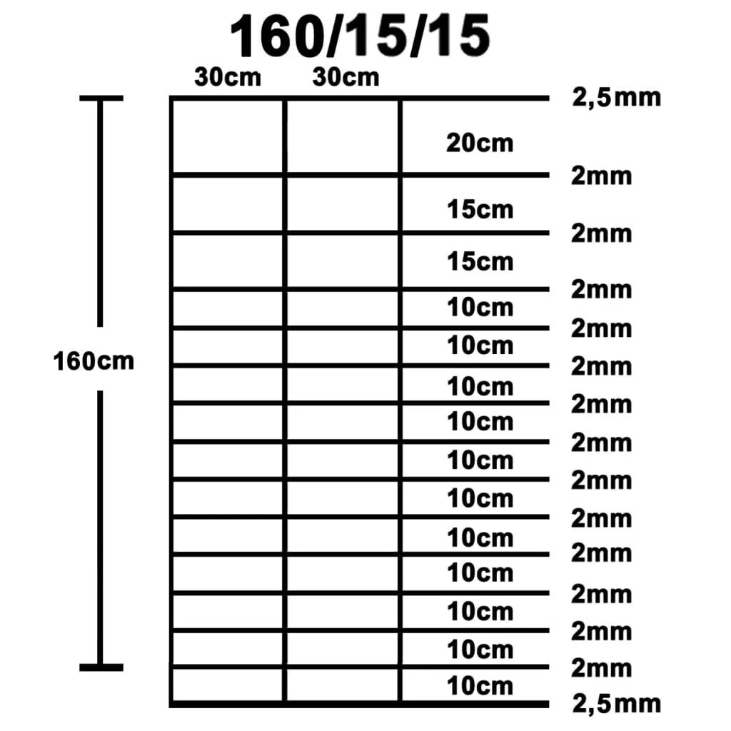 Sodo tvora, sidabrinės spalvos, 50x1,6m, galvanizuotas plienas
