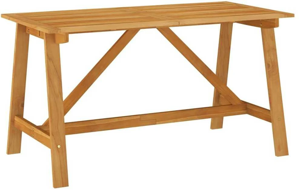 Lauko baldų komplektas Sodo valgomojo baldų komplektas, 5 dalių, tamsiai pilkas
