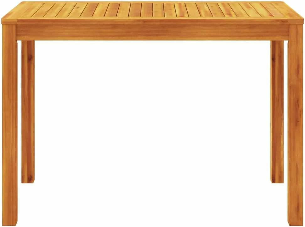 Sodo valgomojo stalas, 110x55x75cm, akacijos medienos masyvas