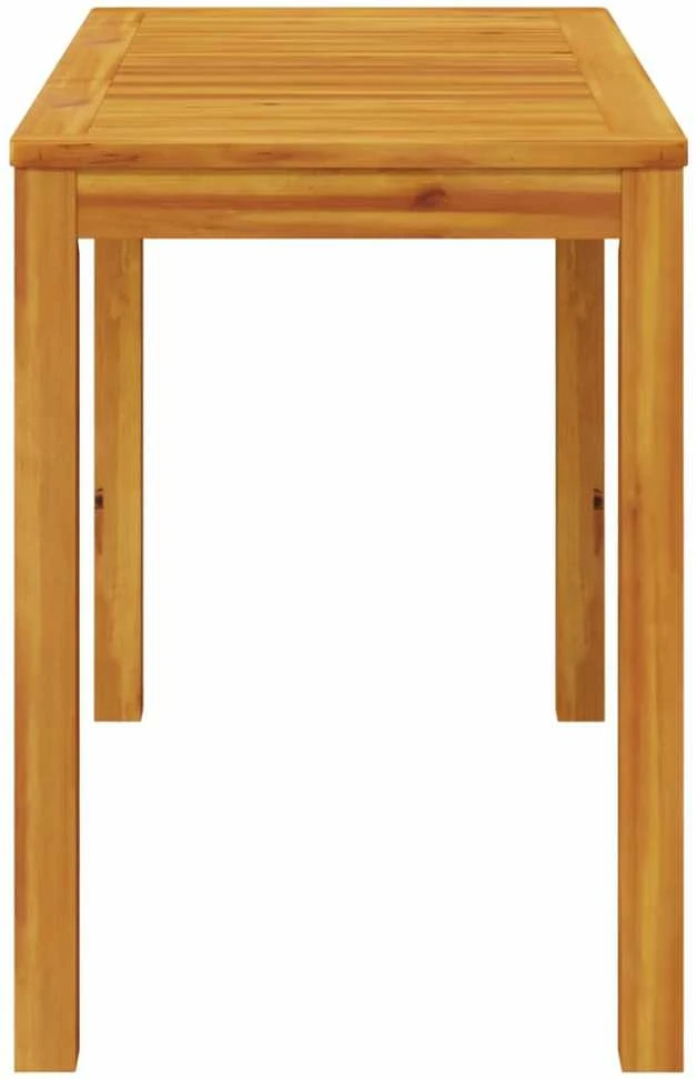 Sodo valgomojo stalas, 110x55x75cm, akacijos medienos masyvas