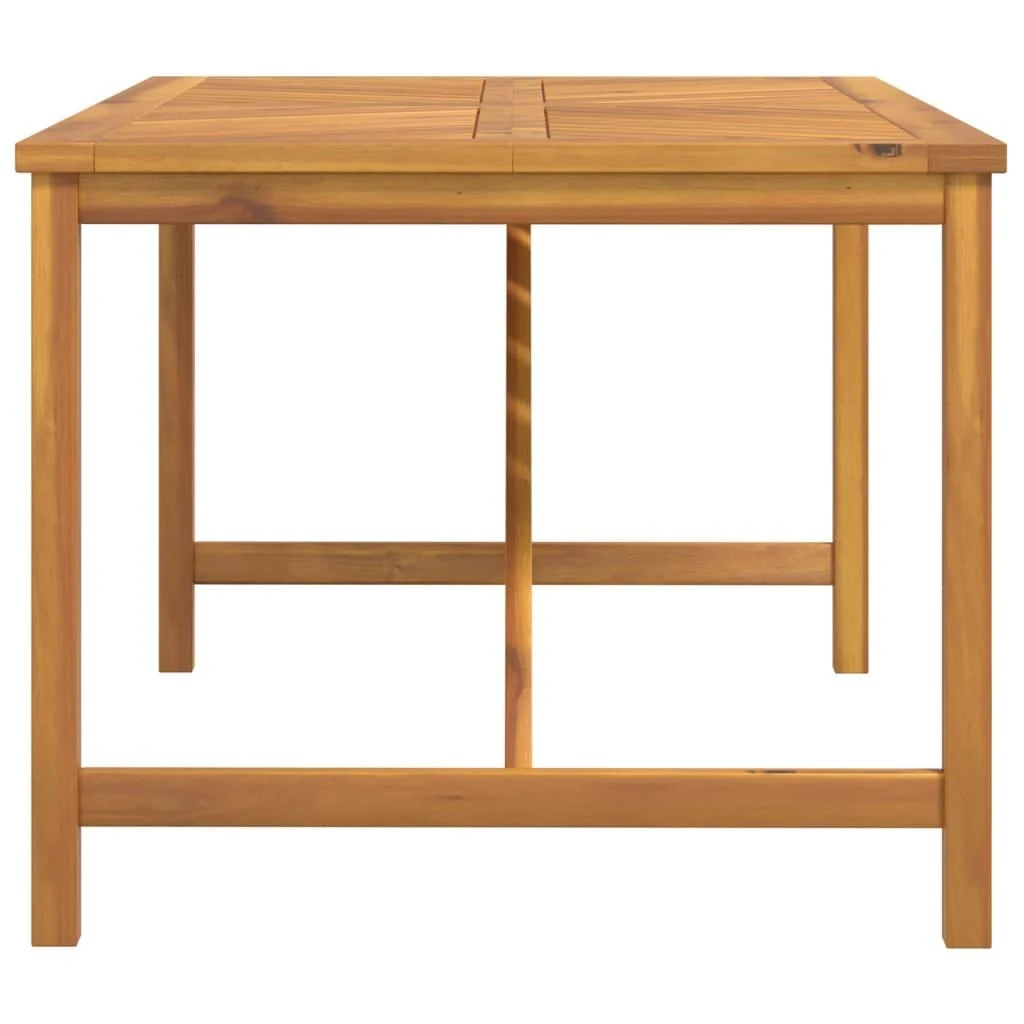Sodo valgomojo stalas, 150x90x74cm, akacijos medienos masyvas