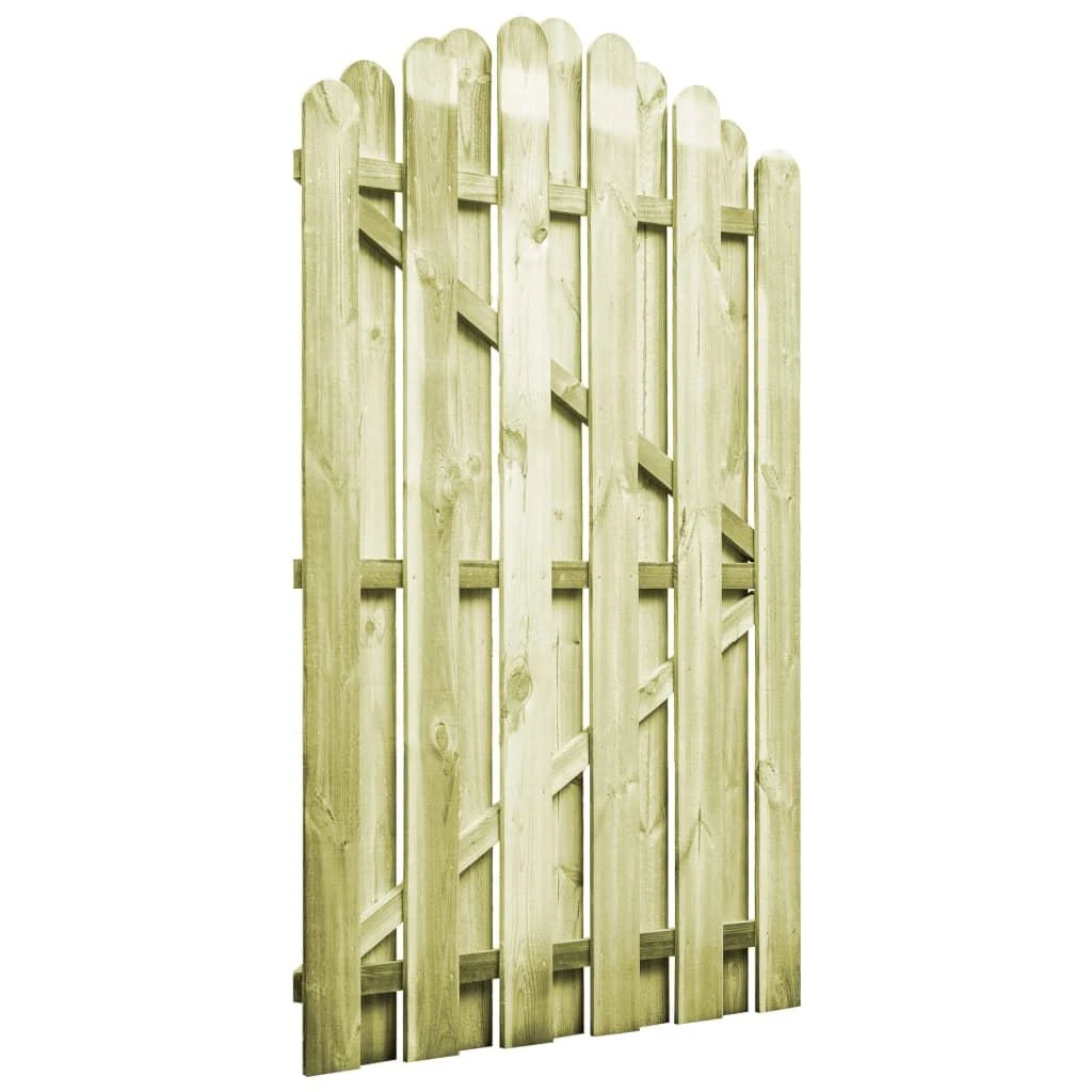 Sodo vartai, 100x150cm, impregnuota pušies mediena