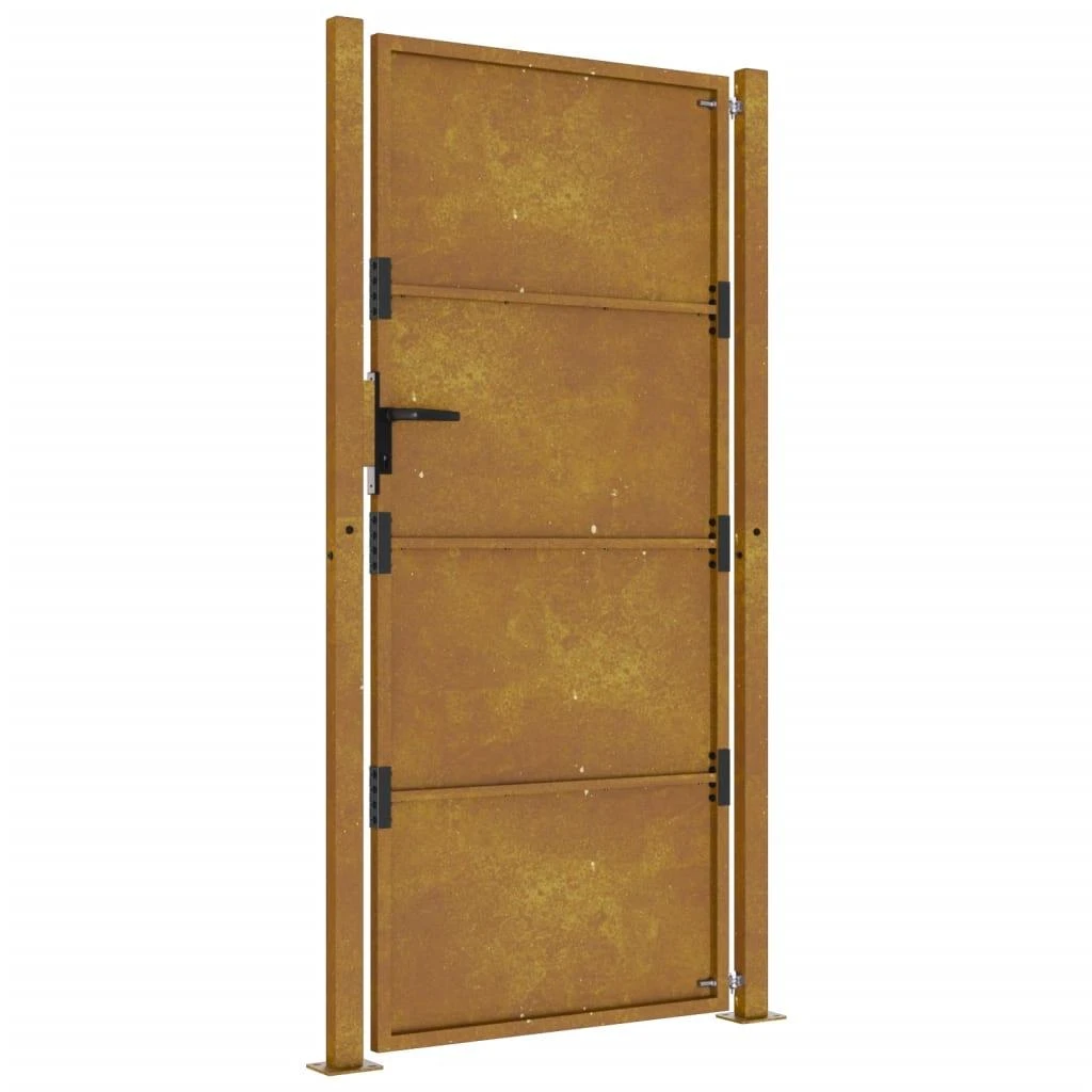 Sodo vartai, 105x180cm, corten plienas