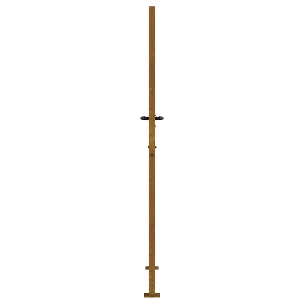 Sodo vartai, 105x205cm, corten plienas