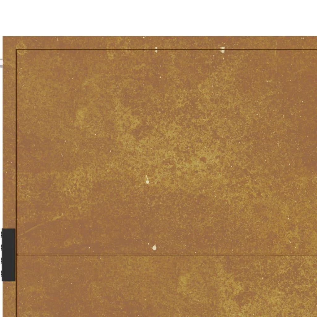 Sodo vartai, 105x205cm, corten plienas