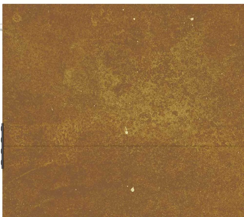 Sodo vartai, 85x100cm, corten plienas