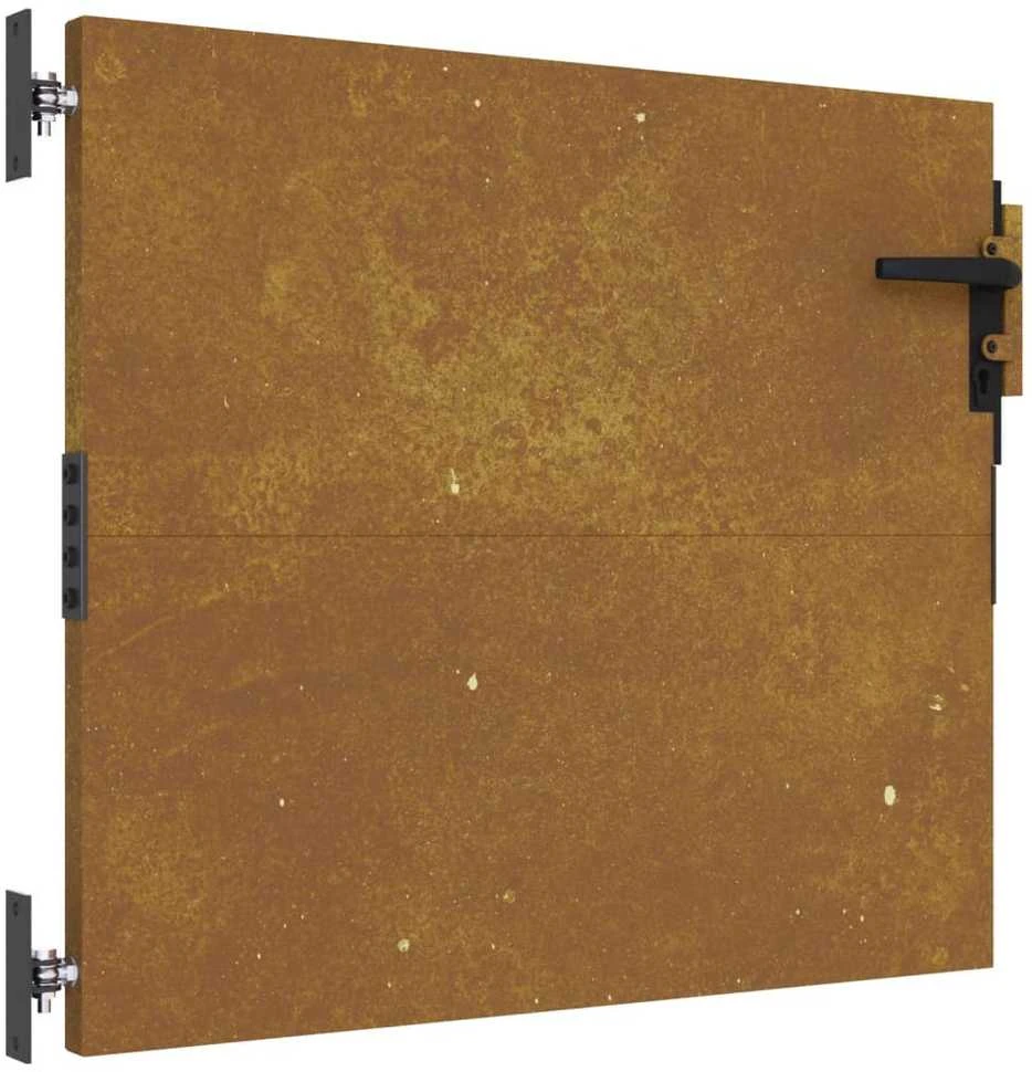 Sodo vartai, 85x100cm, corten plienas