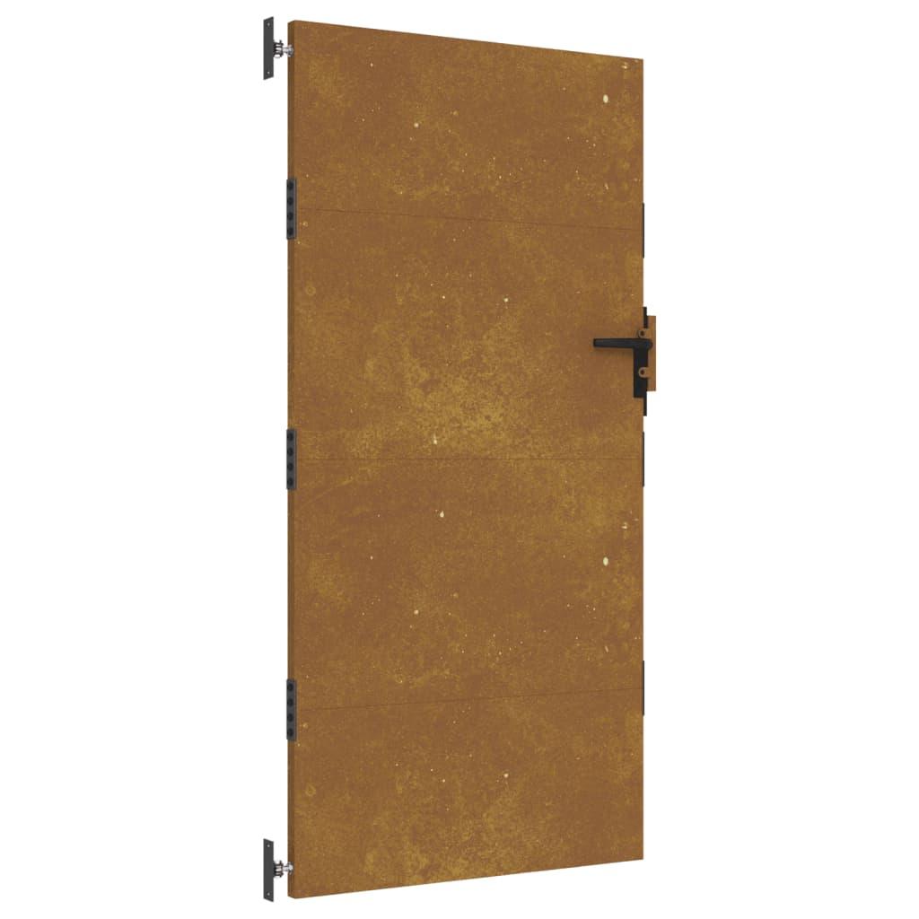 Sodo vartai, 85x175cm, corten plienas