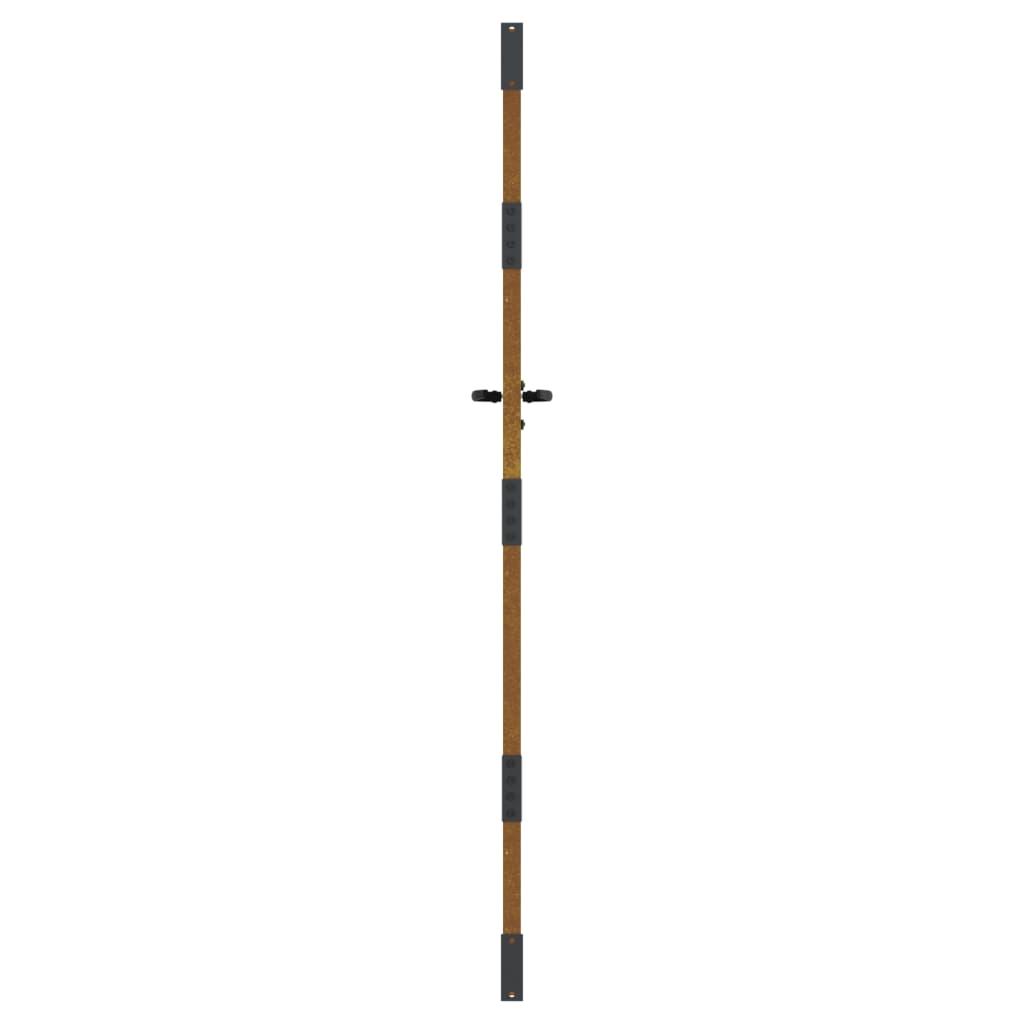 Sodo vartai, 85x175cm, corten plienas