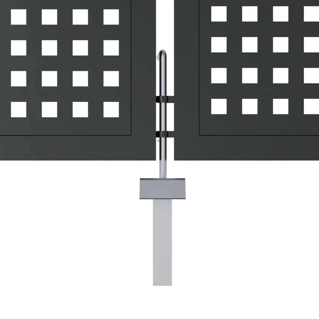 Sodo vartai, antracito spalvos, 400x175cm, plienas