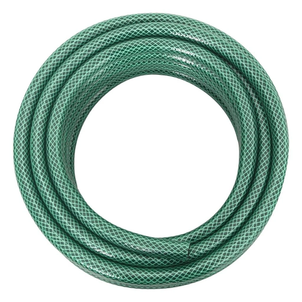 Sodo žarna su tvirtinimo detalėmis, žalia, 0,5", 30m, PVC