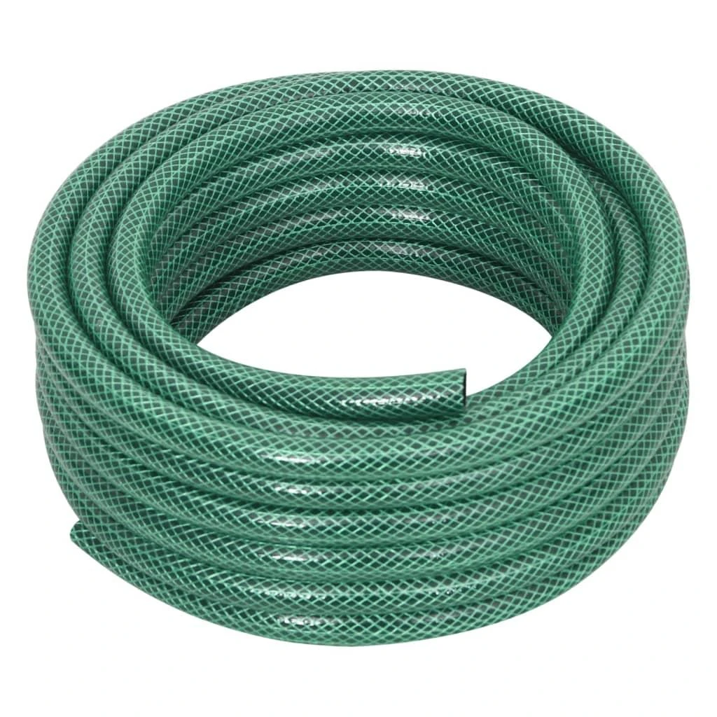 Sodo žarna su tvirtinimo detalėmis, žalia, 0,5", 20m, PVC