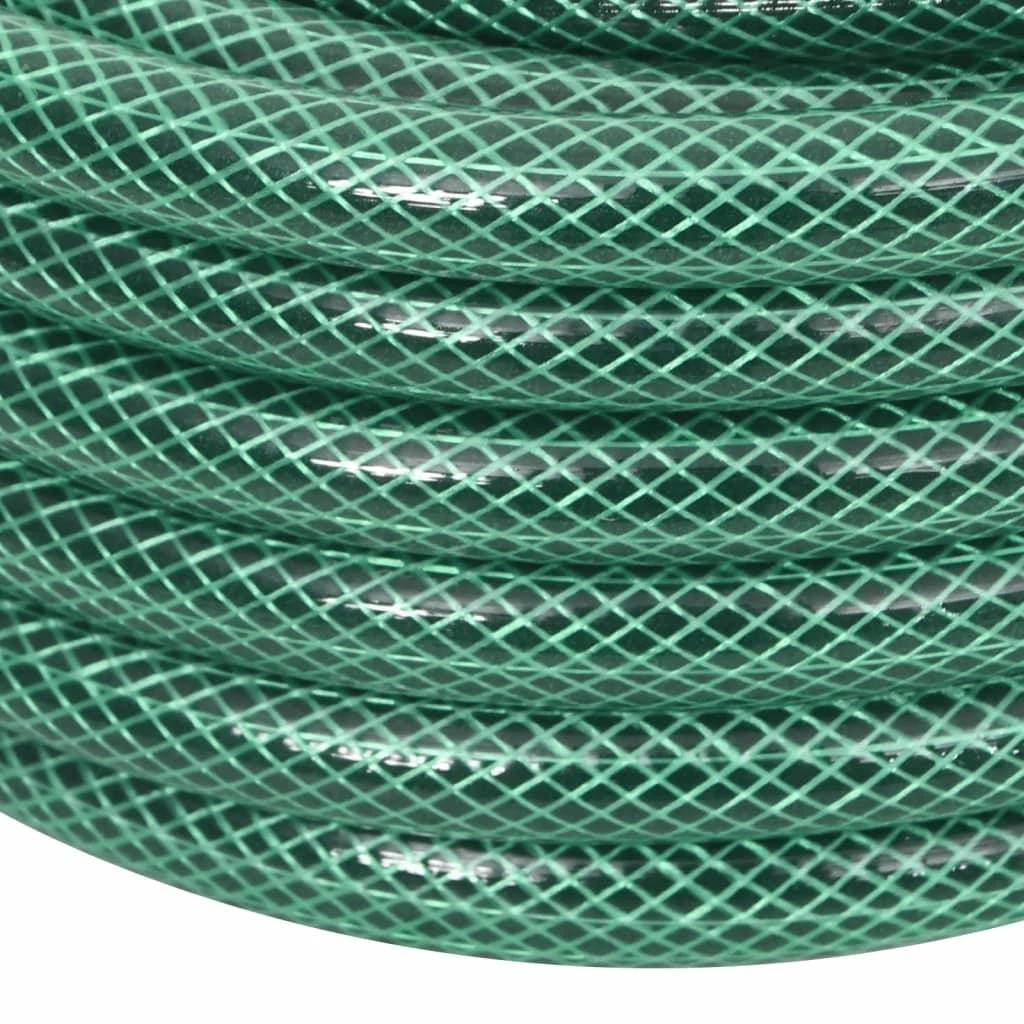 Sodo žarna su tvirtinimo detalėmis, žalia, 0,5", 20m, PVC