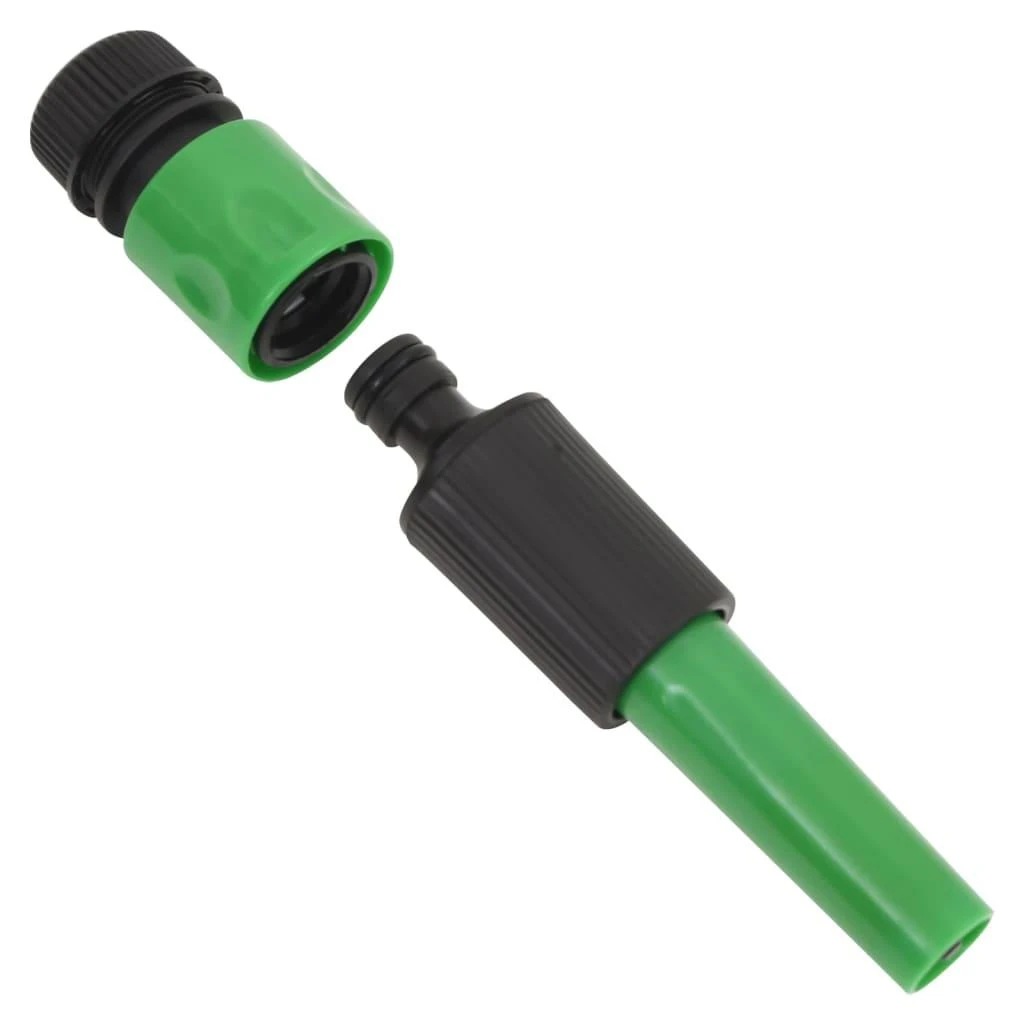 Sodo žarna su tvirtinimo detalėmis, žalia, 0,5", 20m, PVC
