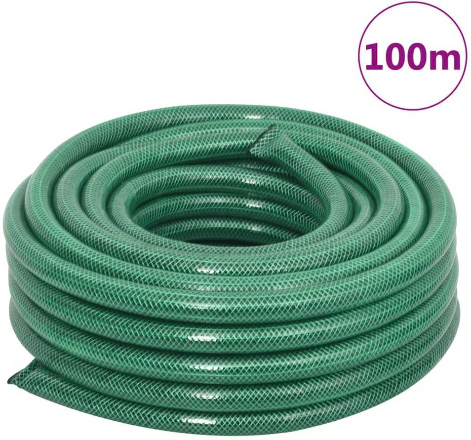 Sodo žarna, žalios spalvos, 0,9", 100m, PVC