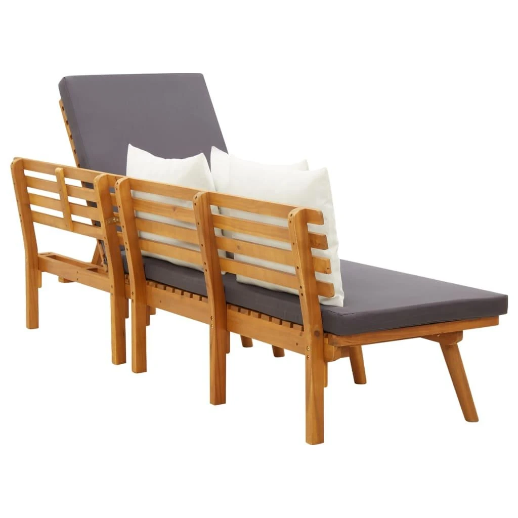 Lova Sodo sofa, 200x65cm, akacijos medienos masyvas