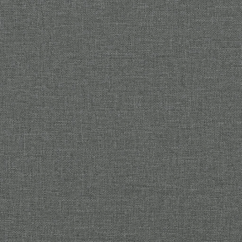 Sofa-lova, tamsiai pilkos spalvos, audinys