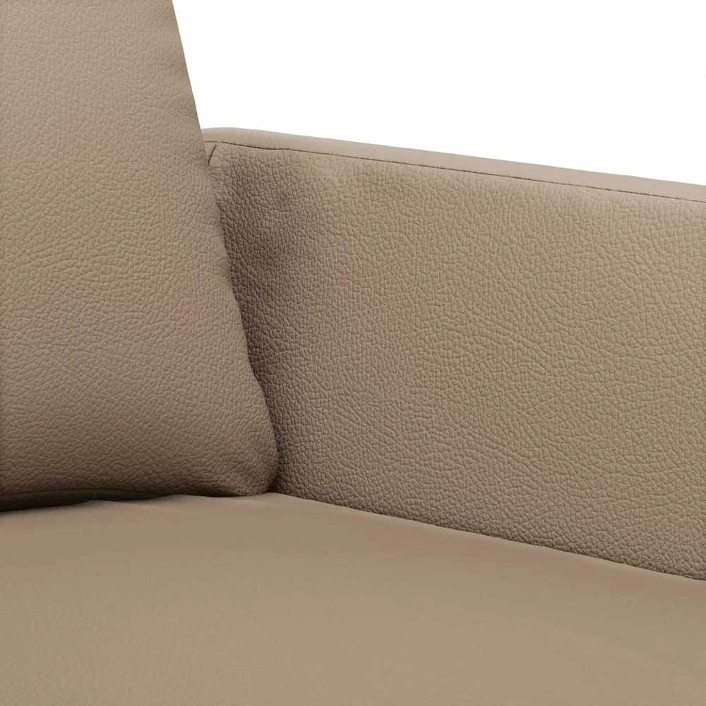 Sofa Krėslas, kapučino spalvos, 60cm, dirbtinė oda