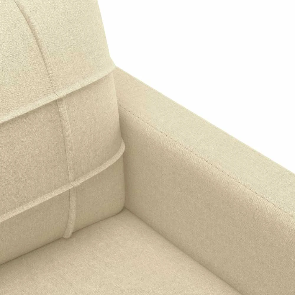 Sofa Krėslas, kreminės spalvos, 60cm, audinys