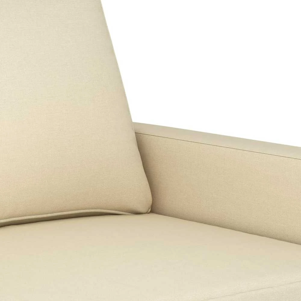 Sofa Krėslas, kreminės spalvos, 60cm, audinys