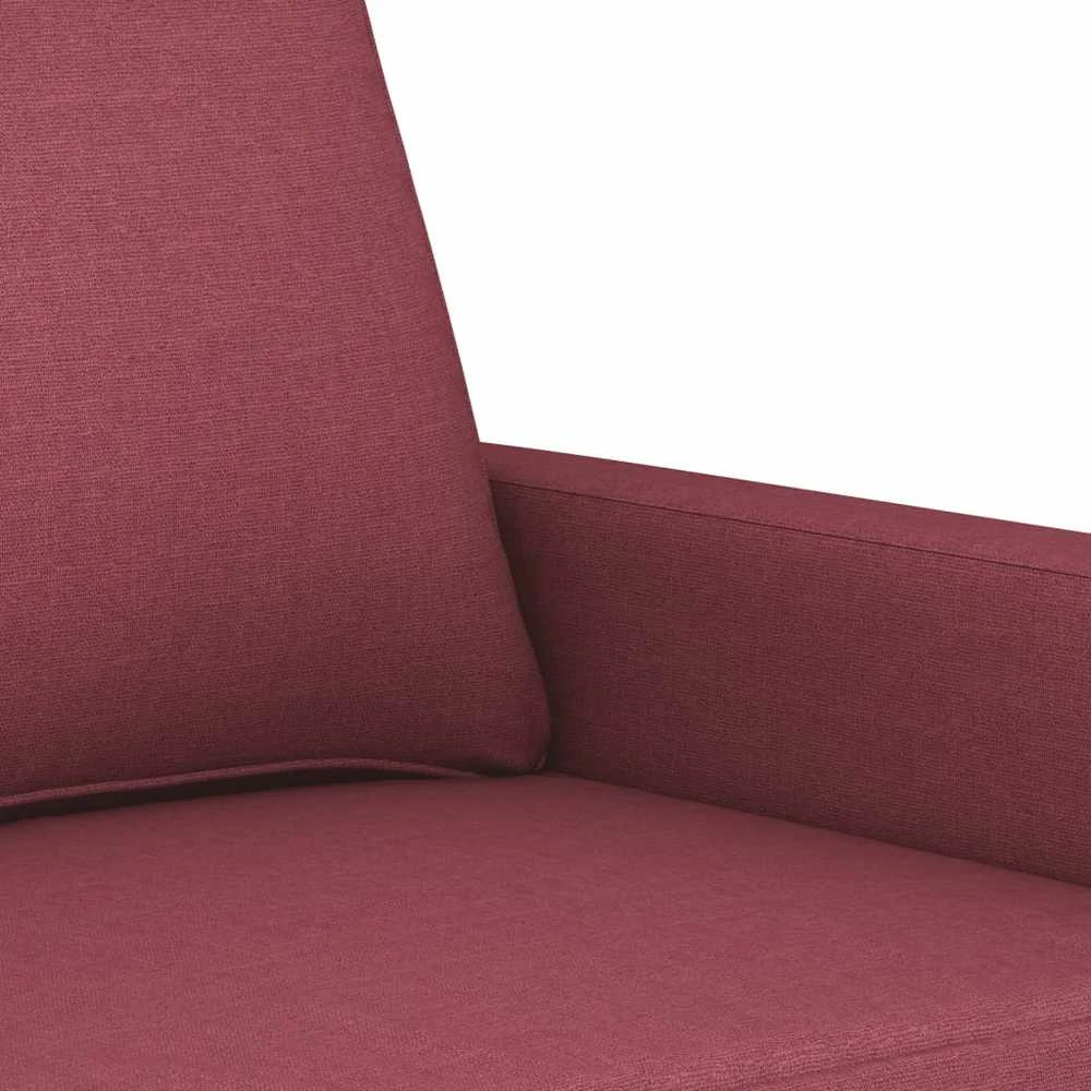 Sofa Krėslas, raudonojo vyno spalvos, 60cm, audinys