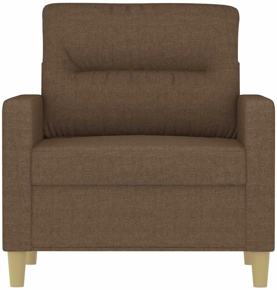Sofa Krėslas, rudos spalvos, 60cm, audinys