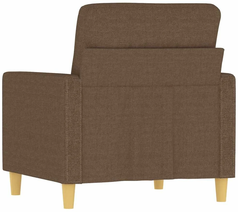Sofa Krėslas, rudos spalvos, 60cm, audinys