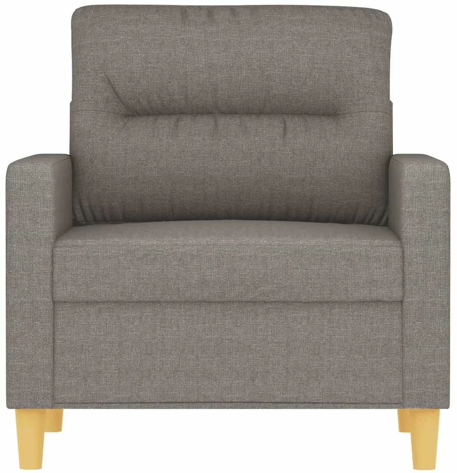 Fotelis Krėslas, taupe spalvos, 60cm, audinys