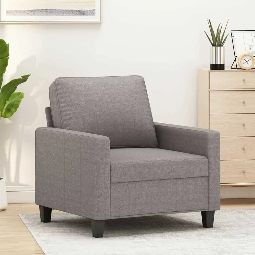 Sofa Krėslas, taupe spalvos, 60cm, audinys