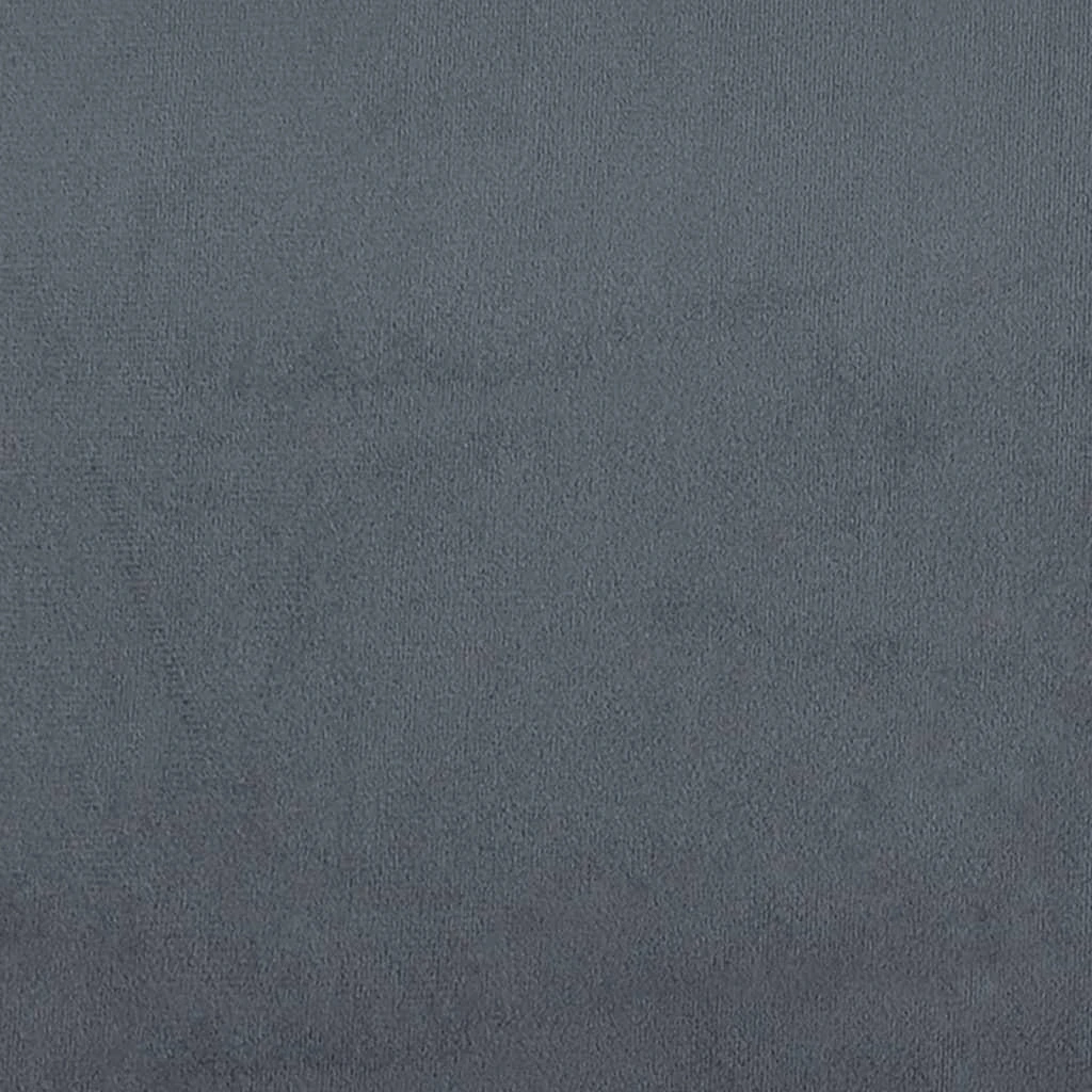 Sofa-lova su pagalvėlėmis, tamsiai pilkos spalvos, aksomas