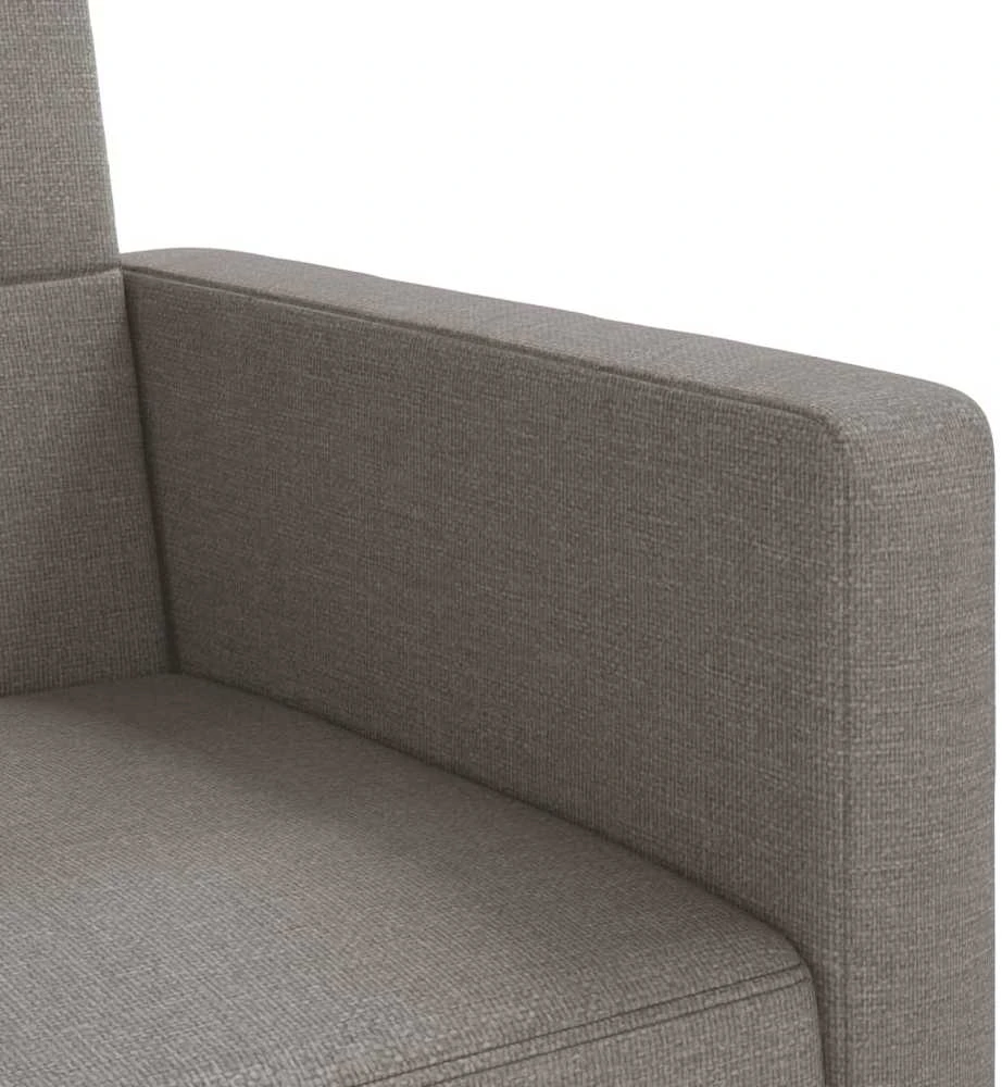 Sofa-lova su pagalvėlėmis, taupe spalvos, audinys