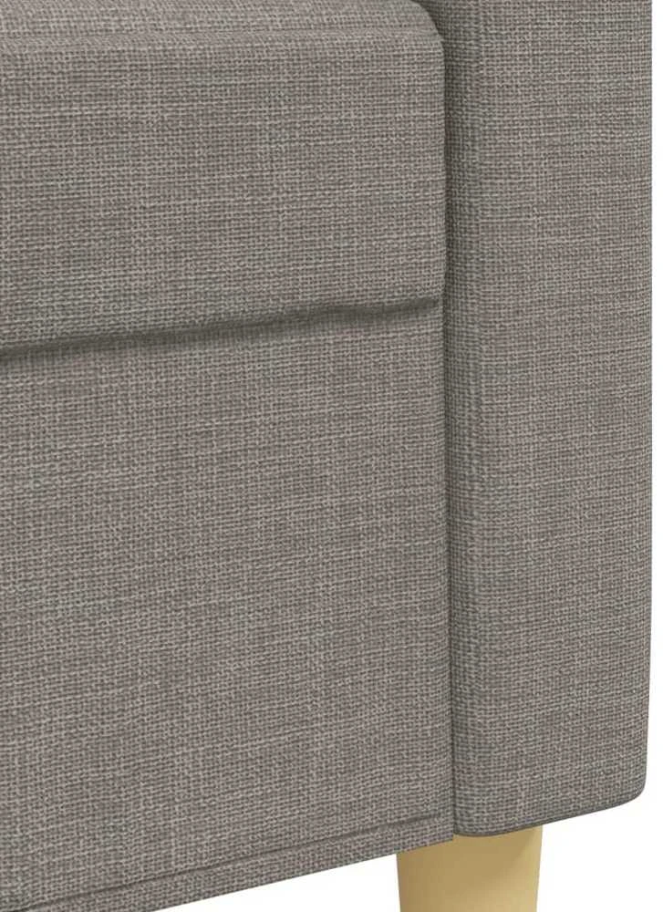 Sofa Sofos komplektas, 2 dalių, taupe spalvos, audinys