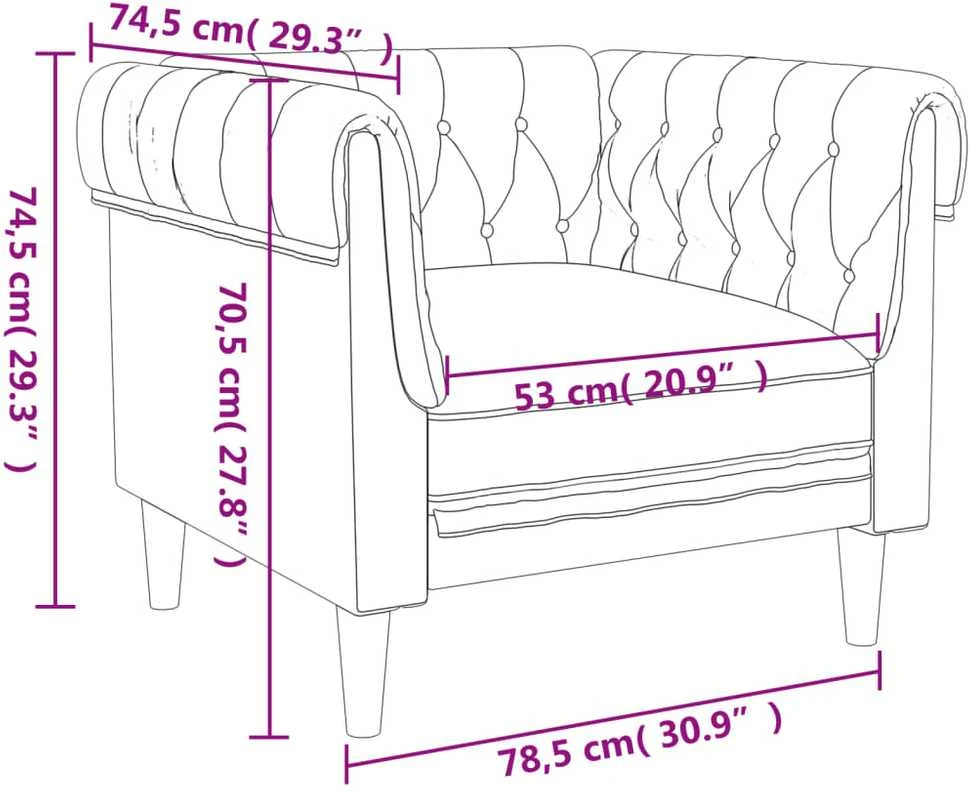 Sofa Sofos komplektas, 3 dalių, taupe spalvos, audinys