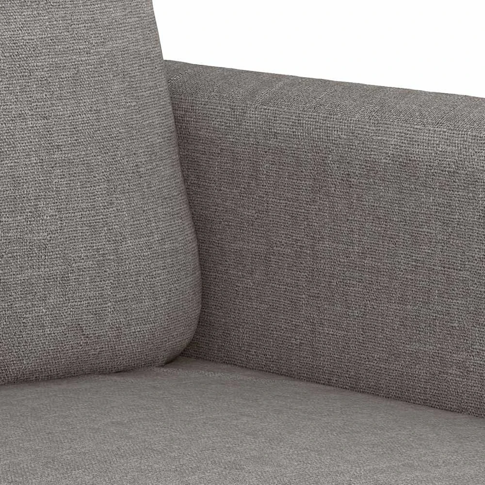 Sofa Sofos komplektas su pagalvėlėmis, 2 dalių, taupe, audinys