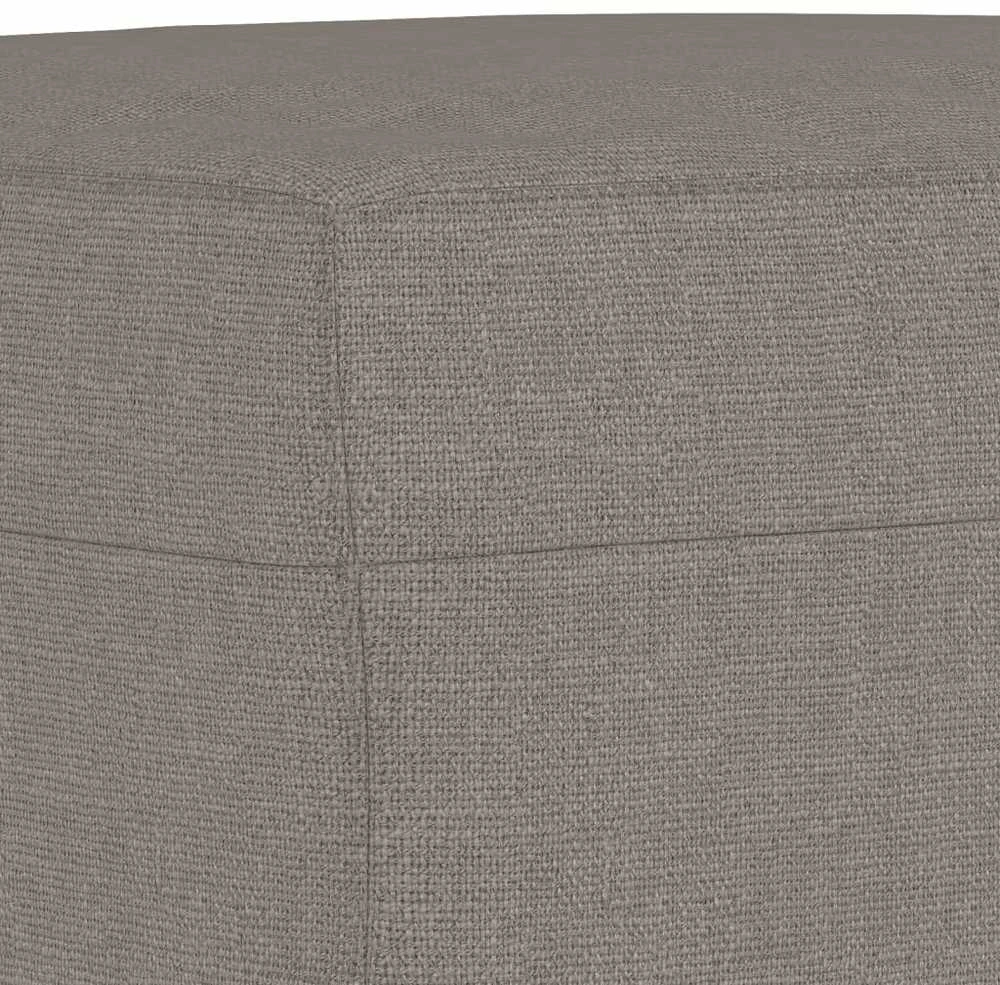 Sofa Sofos komplektas su pagalvėlėmis, 3 dalių, taupe, audinys
